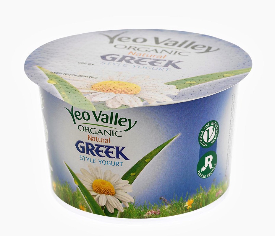 Yeo Valley packaging